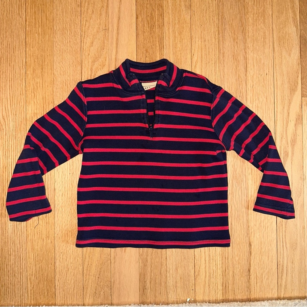 L.L. Bean Quarter Zip Sweater 4T